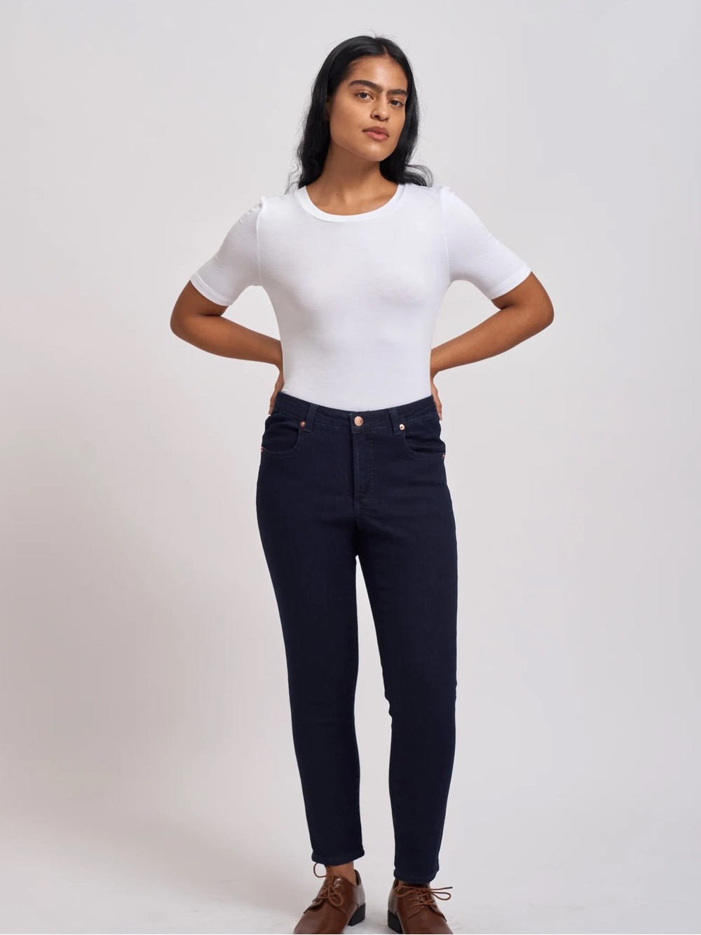 Universal Standard Skinny Jeans Dark Blue Size 12